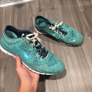 Nike Blue/Mint Tennis shoes